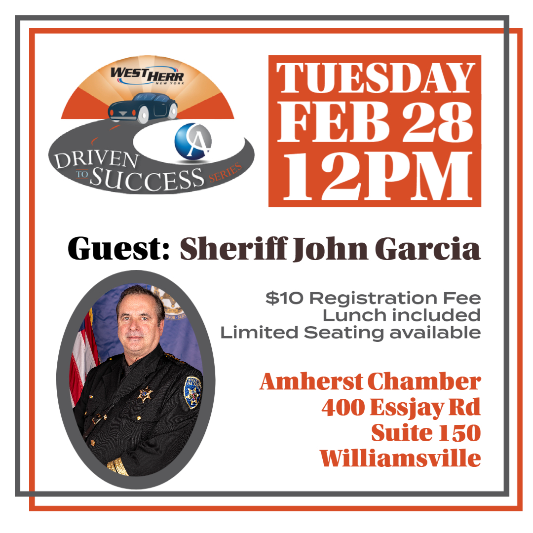 West Herr Driven To Success: Erie County Sheriff John Garcia 2/28/23