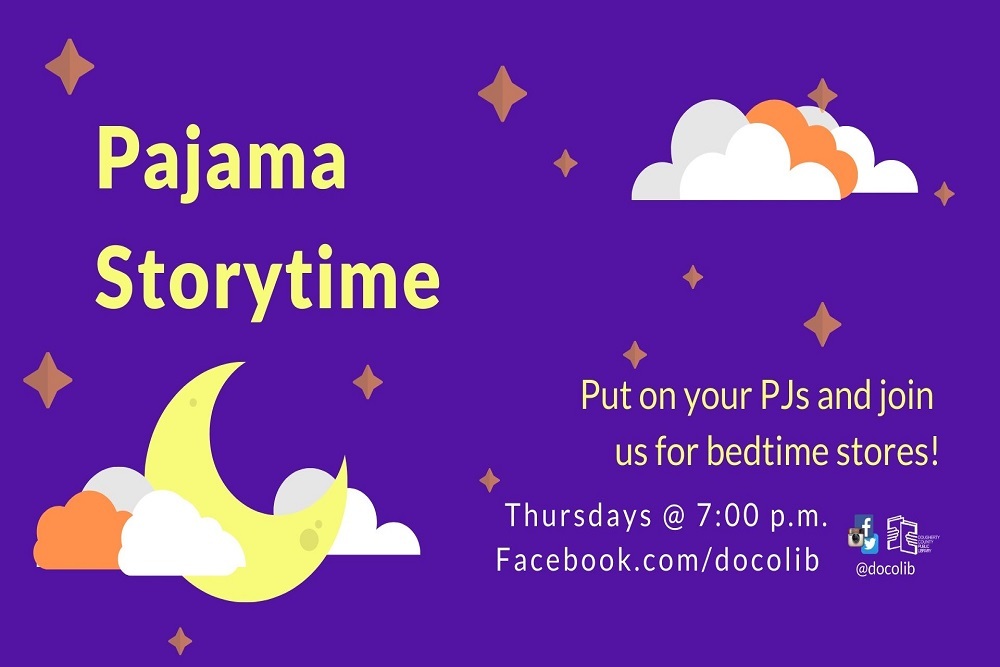 Pajama Story Time to be held March 17
