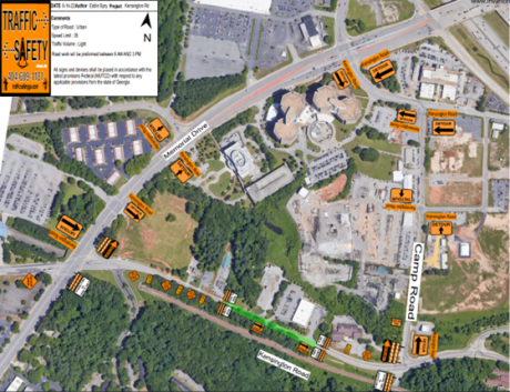 Kensington Road Closure Begins Jan. 5