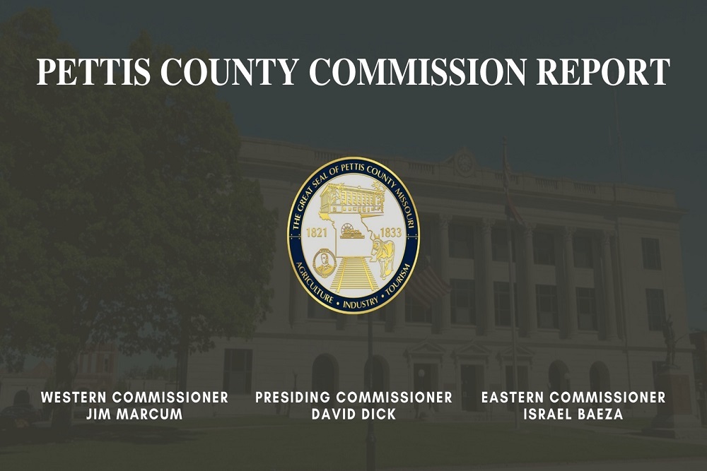 County of Pettis – Weekly Report for the Week of June 6 to June 10, 2022