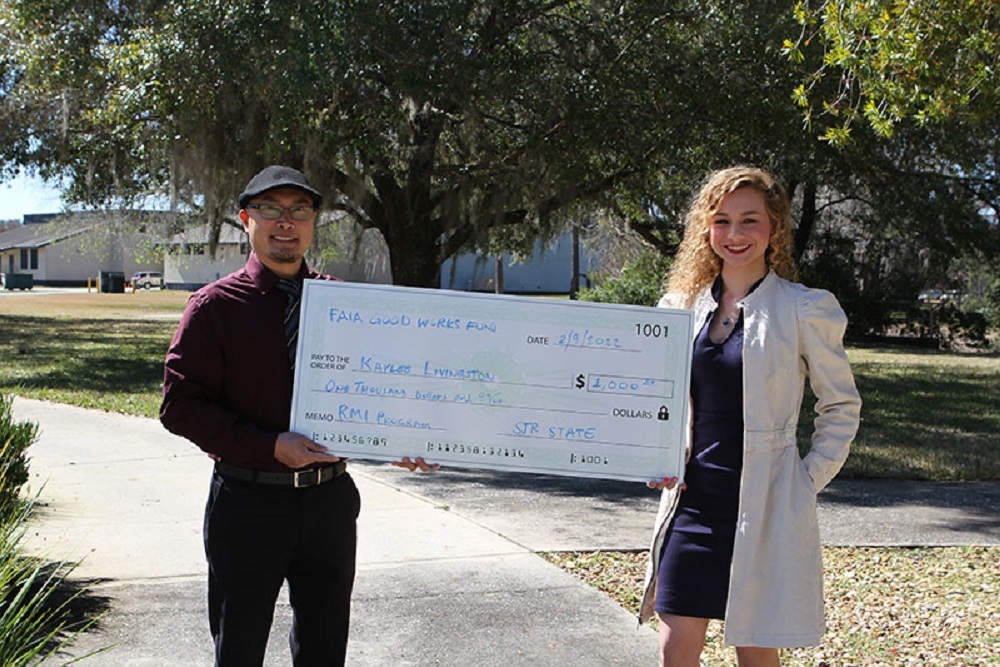 SJR State students awarded FAIA Good Works Fund Scholarship
