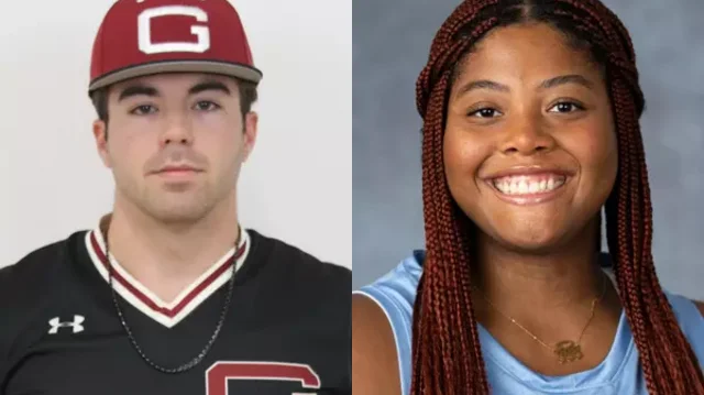 Which former North Guilford News area high school standouts will be in action in the week starting Monday, March 10?