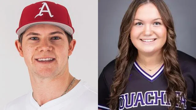 Which former NC Arkansas News area high school standouts will be in action on Thursday, April 17?