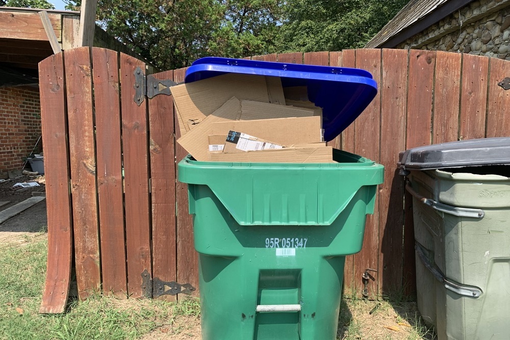Recycling collection remains delayed in Henrico. Recycling collection remains delayed in Henrico.