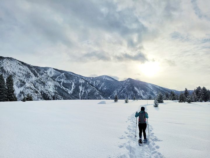 Refuge Point Snowshoe Hike of the Season Refuge Point Snowshoe Hike of the Season