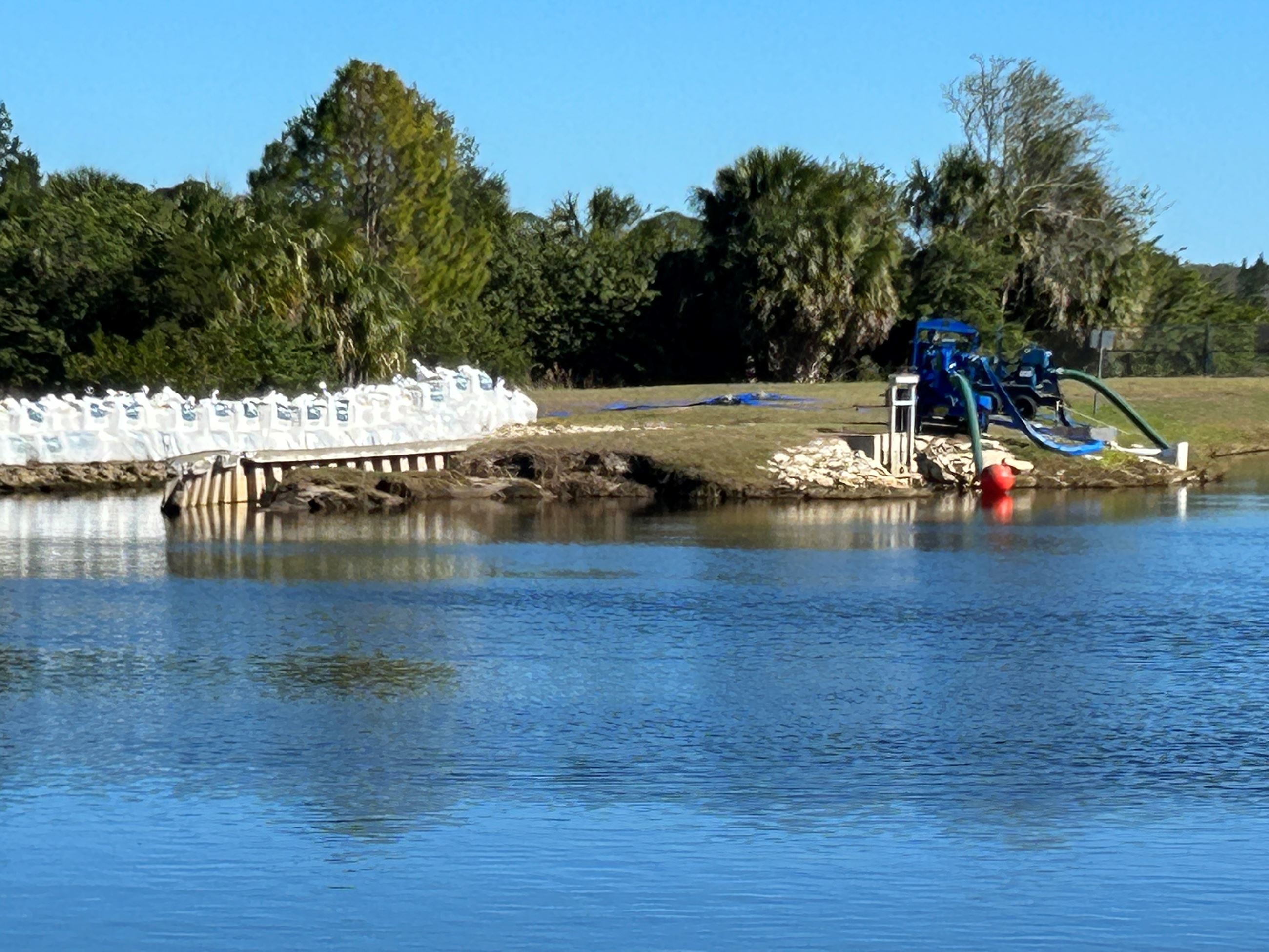 Temporary Repairs Made to the Cambridge Canal