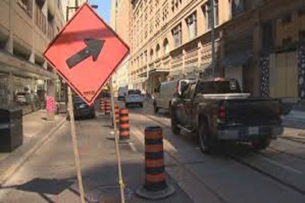 TOWN OF TROUTMAN: S. Main Street between Wagner Street and Rumple Street One Lane