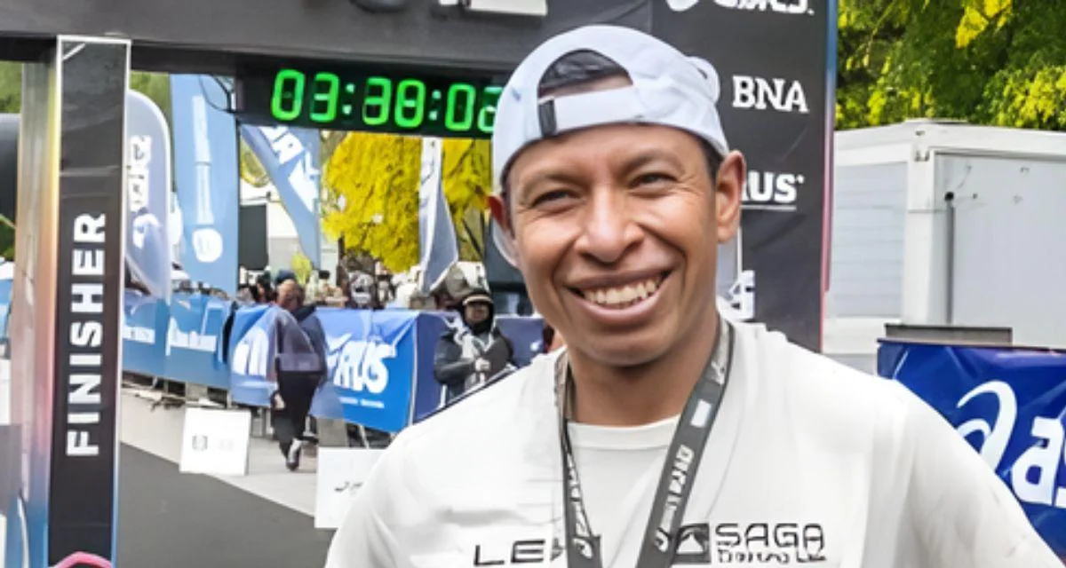 Gabriel Rueda, nuclear engineer and marathon runner after growing up in rural Salta Gabriel Rueda, nuclear engineer and marathon runner after growing up in rural Salta