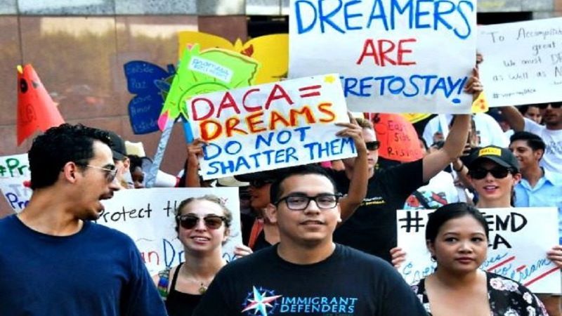 The U.S. Supreme Court allowed the DACA program to continue. The U.S. Supreme Court allowed the DACA program to continue.