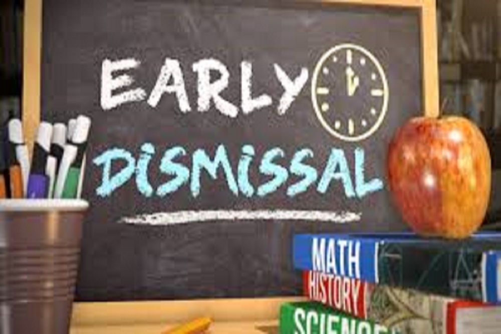 FRANKLIN COUNTY SCHOOLS: Early Dismissal 5.6.22