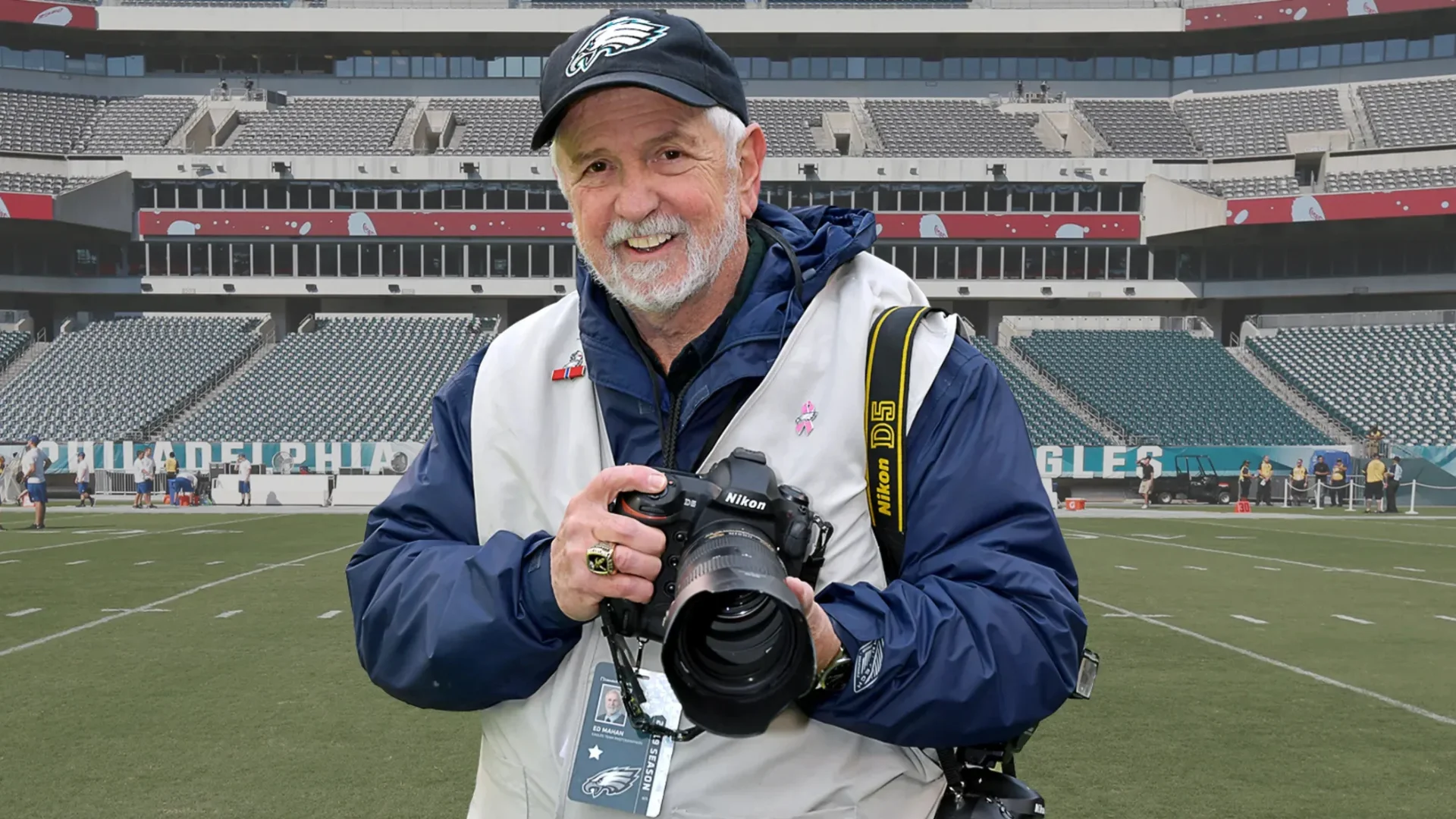 Eagles photographer Ed Mahan retires after more than five decades