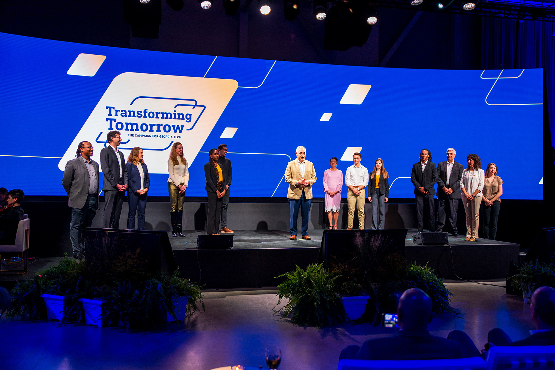 Campus Celebrates Launch of Transforming Tomorrow: The Campaign for Georgia Tech Campus Celebrates Launch of Transforming Tomorrow: The Campaign for Georgia Tech