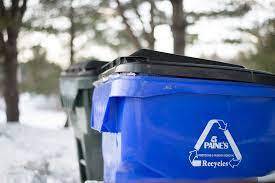 Garbage/Recycling Pickup North of County B on March 3