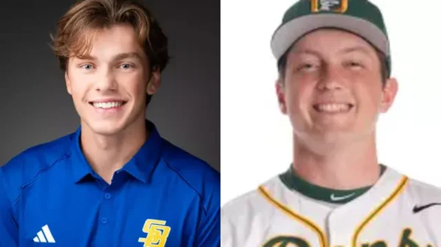 Which former Marin Leader area high school standouts will be in action on Monday, April 14?