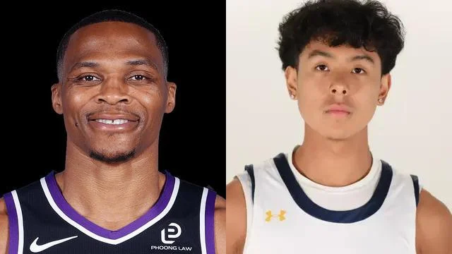 Russell Westbrook and Darreson Naruse