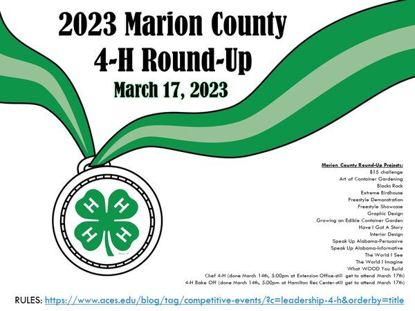 2023 Marion County 4-H Round-Up