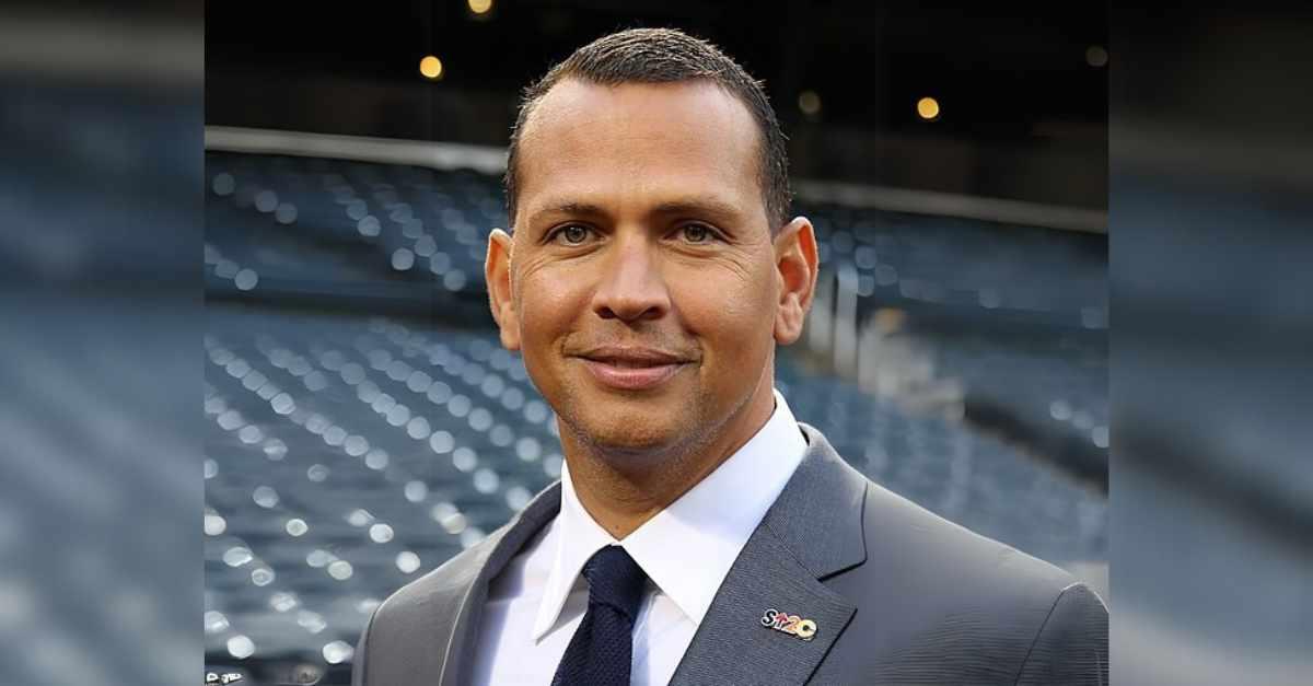 Alex Rodriguez former Major League Baseball player
