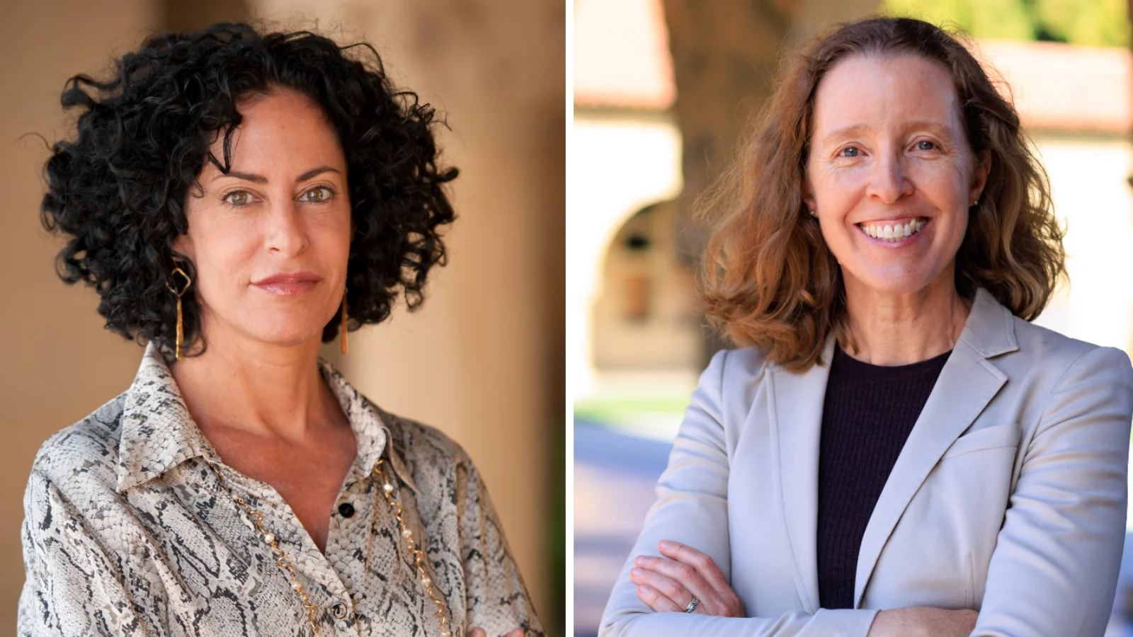 Michele Elam and Lianne Kurina, senior associate vice provosts for undergraduate education