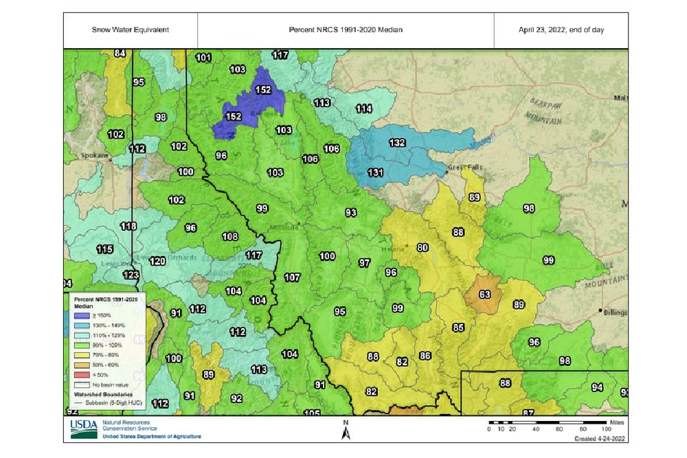 Mountain Snowpack Notable Improvements