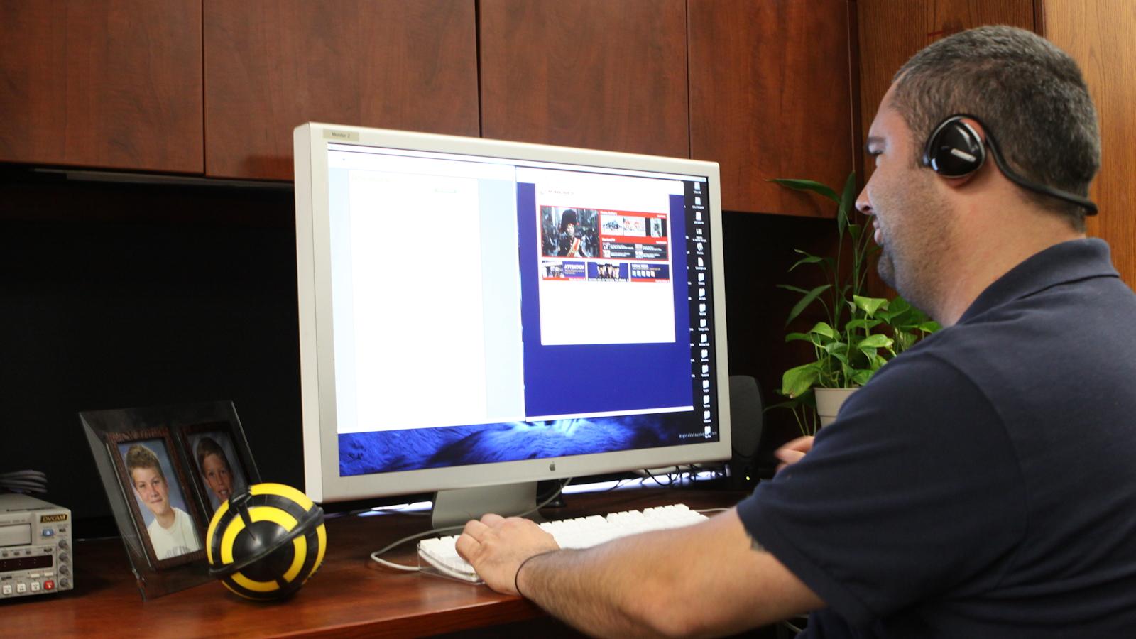 Photo of a Hybrid/Remote worker.