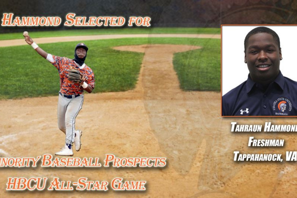 Hammond Prepares to Take Part in Second Annual Minority Baseball Prospects HBCU All-Star Game Hammond Prepares to Take Part in Second Annual Minority Baseball Prospects HBCU All-Star Game