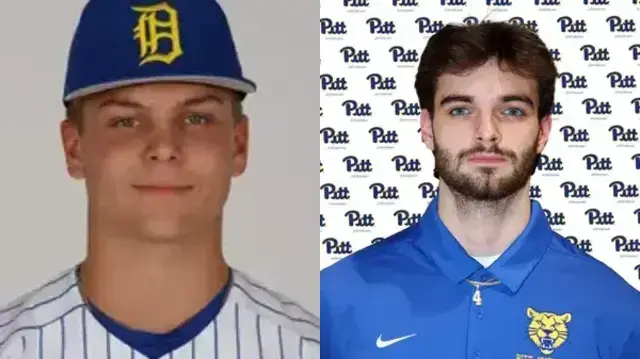 Which former Altoona Times area high school standouts will be in action on Sunday, April 6?