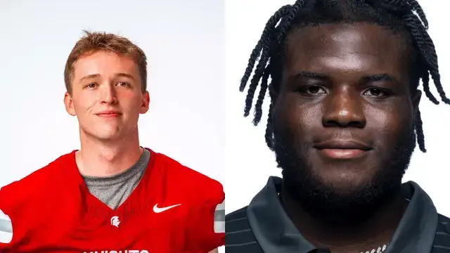 Brandon Glover and Jojo Johnson