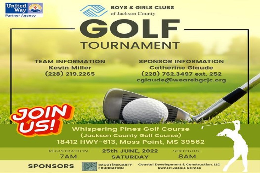 The Boys & Girls Clubs of Jackson County Is Hosting a Golf Tournament on June 25th The Boys & Girls Clubs of Jackson County Is Hosting a Golf Tournament on June 25th