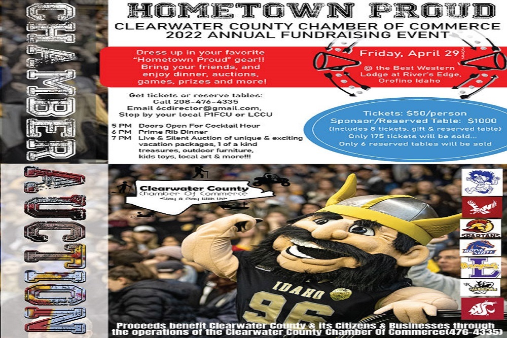 Clearwater County Chamber of Commerce: Clearwater County Auction Fundraiser!