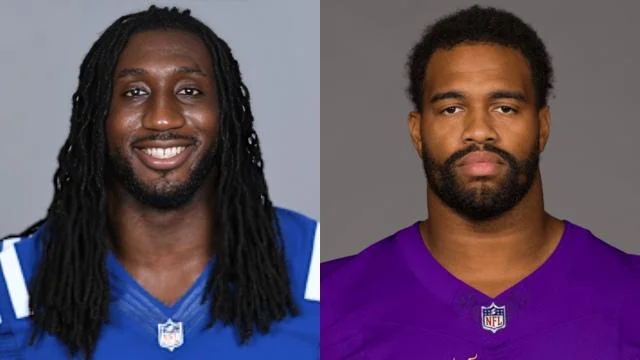 Mo Alie-Cox and Jonathan Allen Mo Alie-Cox and Jonathan Allen