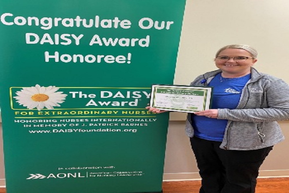 Megan Murphy Receives Quarterly DAISY Award