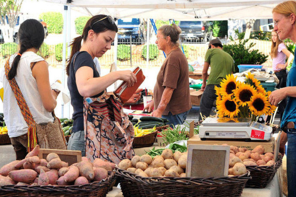 Athens Saturday Market on June 11
