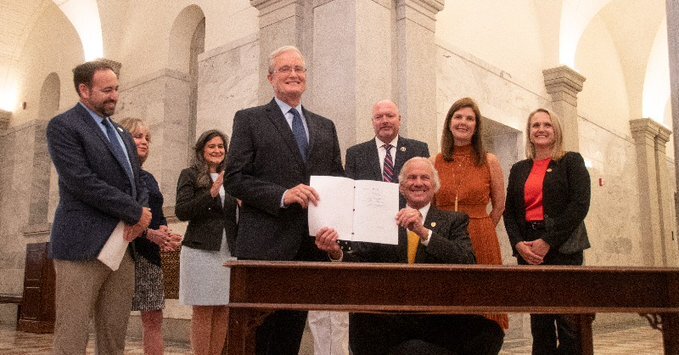 McMaster signs the Child Abuse Response Protocol Act