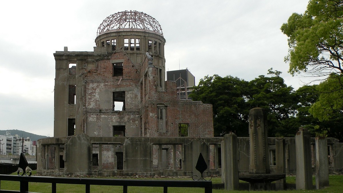 The Hiroshima Peace Memorial stands as a grim reminder of the devastation that nuclear weapons can inflict.
