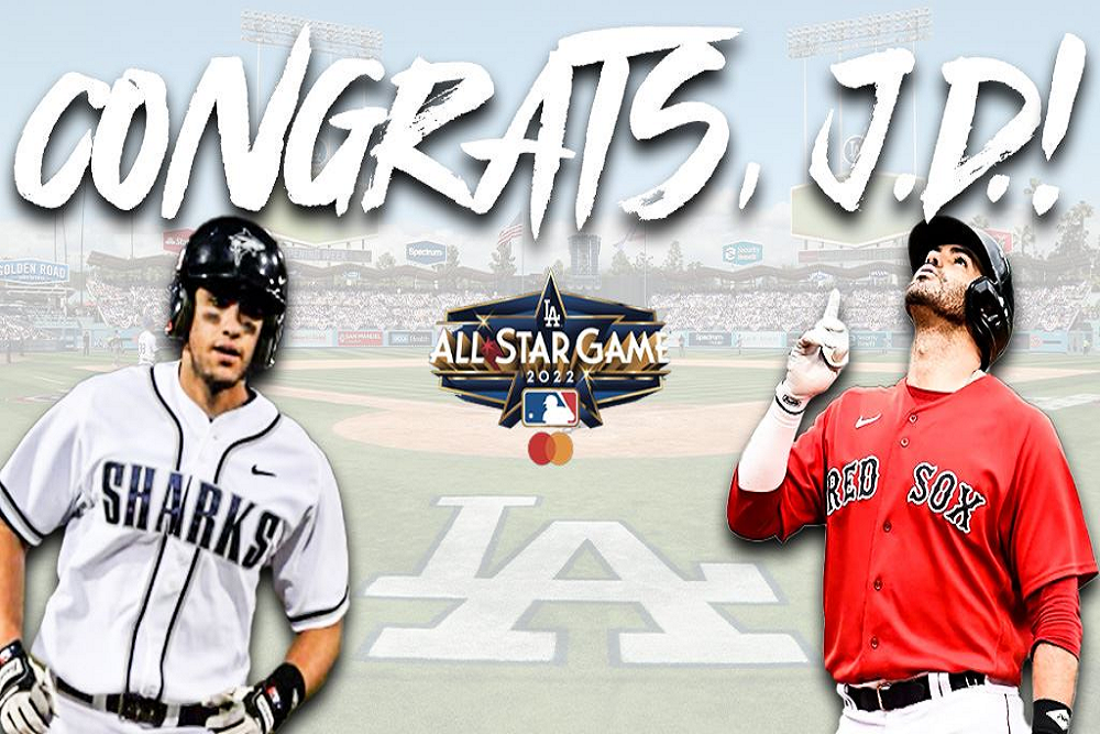 Shark Hall of Famer, J.D. Martinez, Returns to MLB All-Star Game for Fifth Time Shark Hall of Famer, J.D. Martinez, Returns to MLB All-Star Game for Fifth Time
