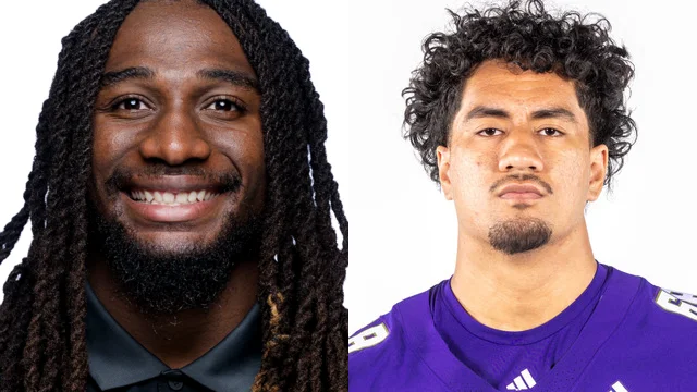 Skyler Thomas and Soane Faasolo