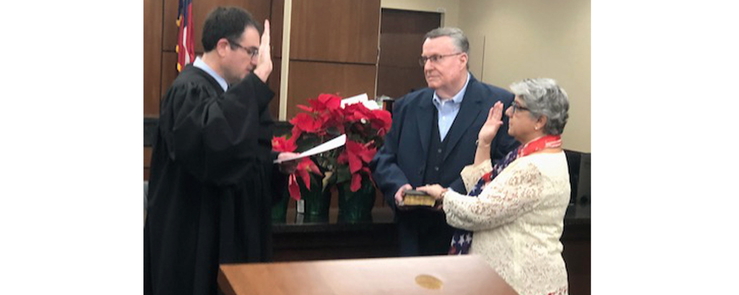 Commissioner Birrell sworn in for a fourth term