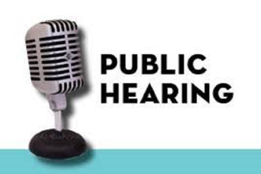 COUNTY OF ONSLOW: Board of Commissioners To Hold A Public Hearing On April 18th