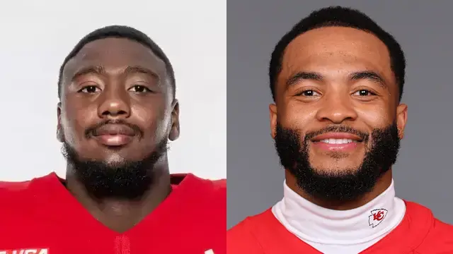 Gharin Stansbury and Elijah Mitchell