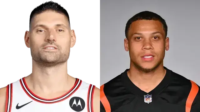 Nikola Vučević and Jermaine Burton