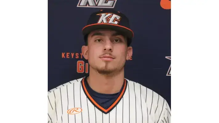 Former Northeast High School standout Nicholas Franza played on Friday, May 16 in hopes of reaching the NCAA Division III Baseball Championship