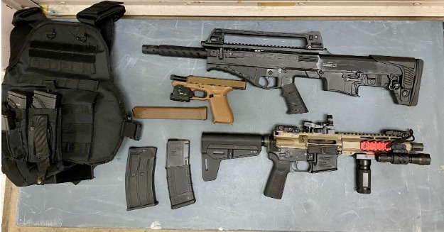 CITY OF ASHEVILLE POLICE DEPARTMENT: Arrest Heavily Armed Man on Weapons and Drug Charges