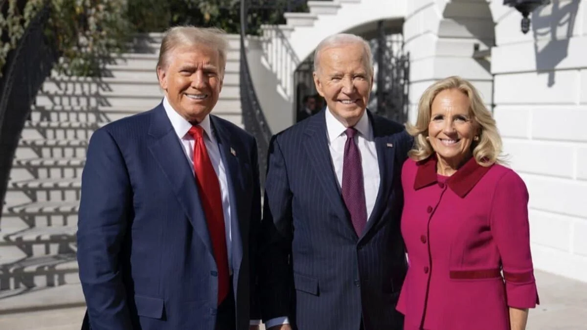 President and Mrs. Joe Biden Meet with incoming President Donald Trump.
