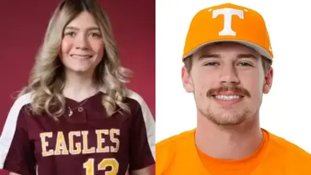 Which former South Knoxville News area high school standouts will be in action on Sunday, April 27?