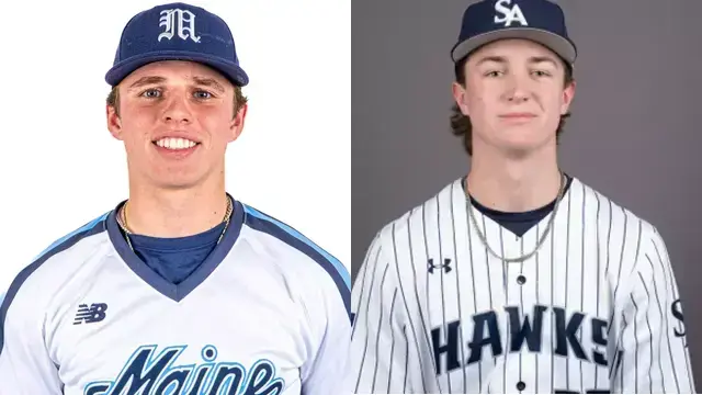 Which former Plymouth Reporter area high school standouts will be in action on Wednesday, April 9?