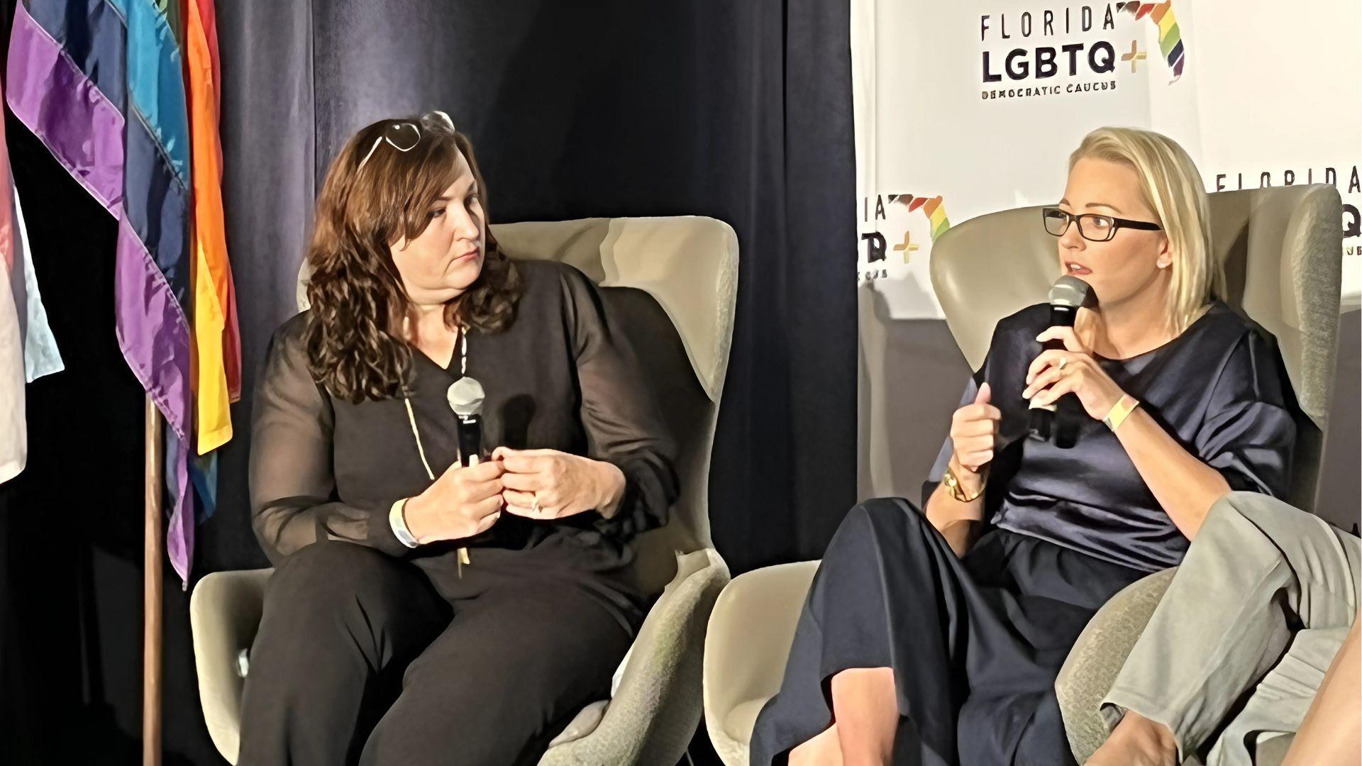 Hillary Cassel (right), Florida State Representative for House District 101 - X