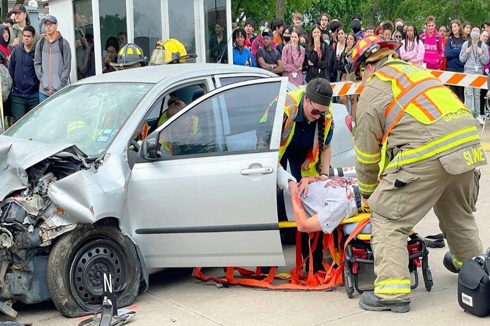 Sachse High School Seniors Reminded of the Tragic Results of Drinking and Driving