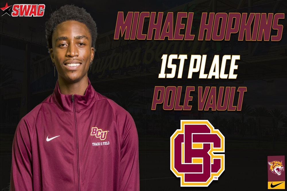 Hopkins Takes Two Pole Vault Victories For @BCUTrackXC