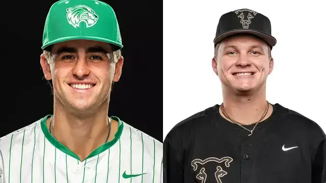 Which ex-high school athletes from Utah County area will compete in the week of Monday, April 6?