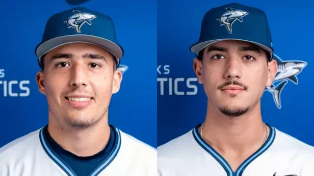 Which former South Broward News area high school standouts will be in action on Monday, April 21?